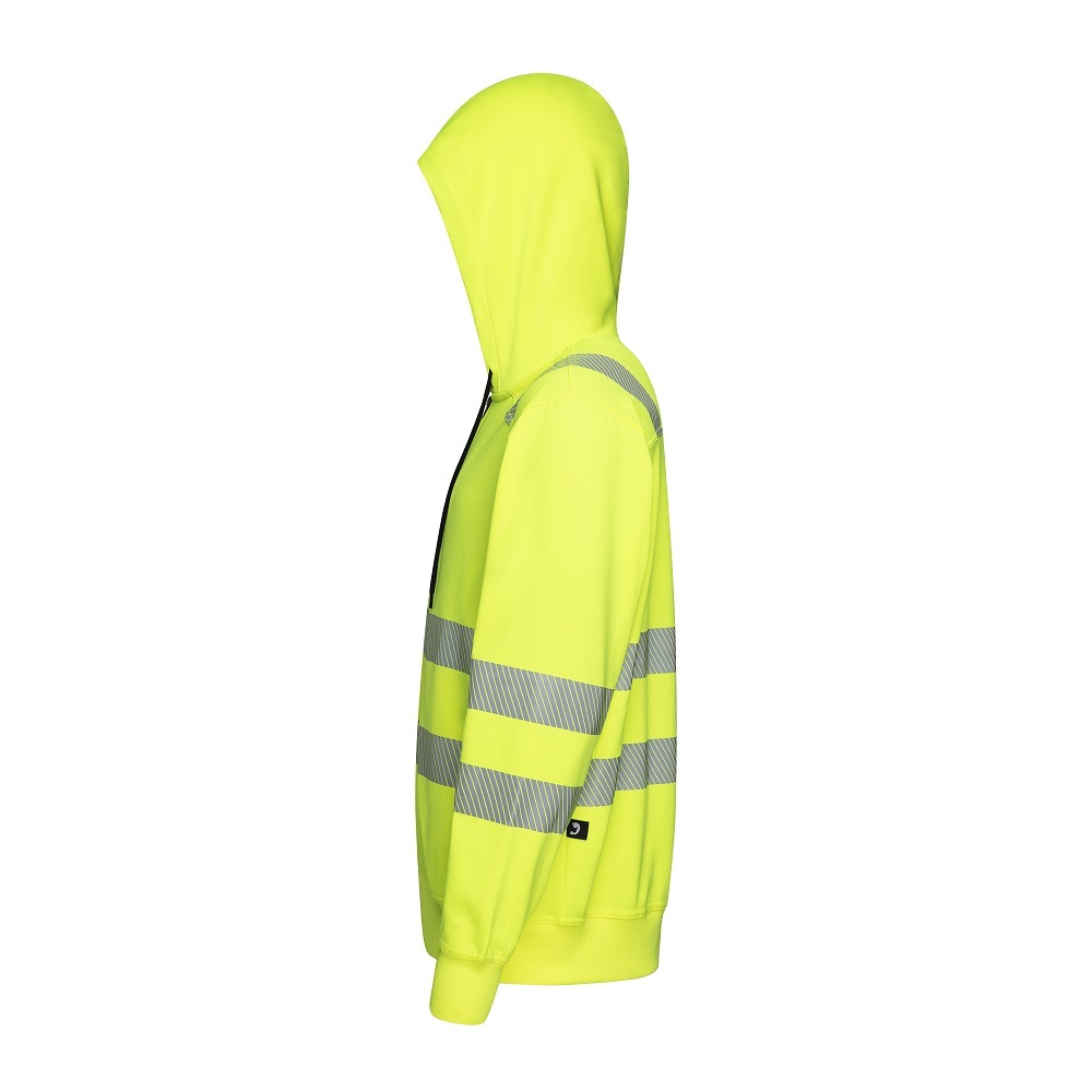 Durables varselhoodie 1003 med dragkedja - Bild 3