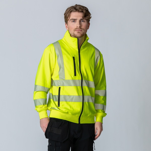 Durables Varseltröja Zip 1004 med hög krage - Bild 4