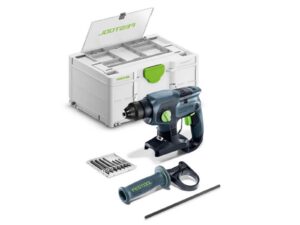 Festool KHC-S 18-Basic-Set kombihammare med borrkassett och Systainer.